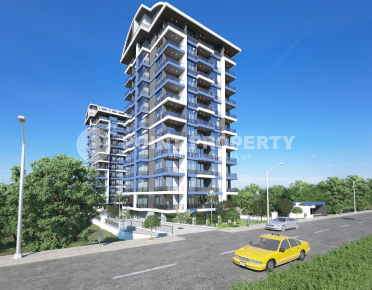 Инвестиционный проект на первой береговой линии в Махмутларе. Просторные квартиры 60 – 156 м2.-id-1154-фото-4