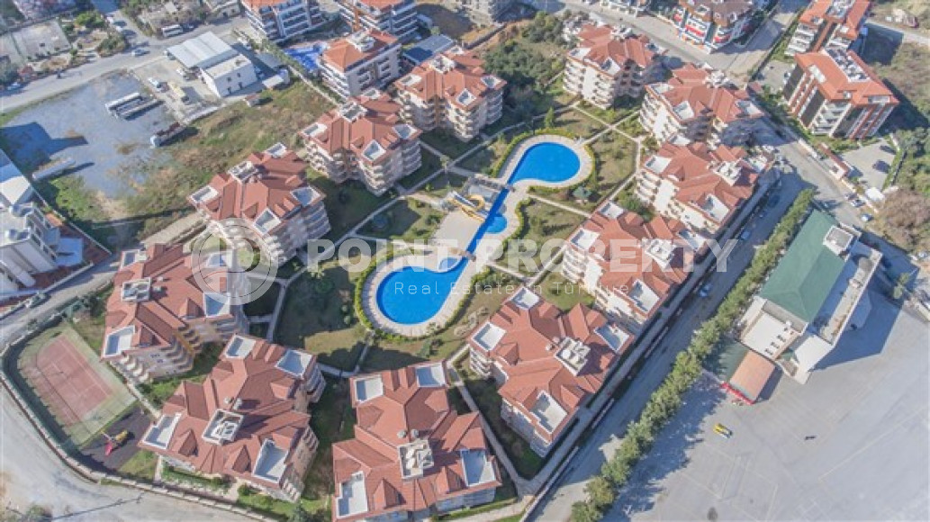 Просторный пентхаус 3+1, 225м², с личной сауной с видом на горы в уютном комплексе в Оба, Алания-id-2045-фото-2