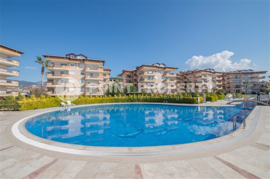 Просторный пентхаус 3+1, 225м², с личной сауной с видом на горы в уютном комплексе в Оба, Алания-id-2045-фото-3