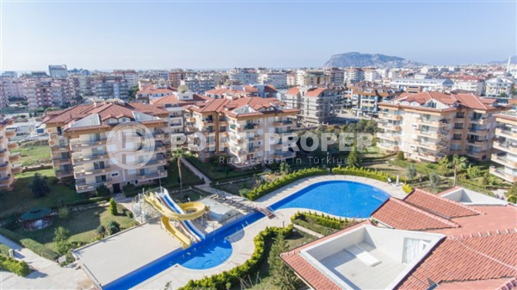 Просторный пентхаус 3+1, 225м², с личной сауной с видом на горы в уютном комплексе в Оба, Алания-id-2045-фото-4