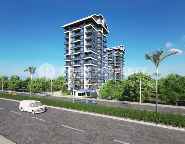 Инвестиционный проект на первой береговой линии в Махмутларе. Просторные квартиры 60 – 156 м2.-id-1154-фото-5