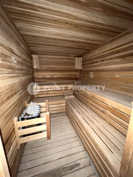 Просторный пентхаус 3+1, 225м², с личной сауной с видом на горы в уютном комплексе в Оба, Алания-id-2045-фото-22