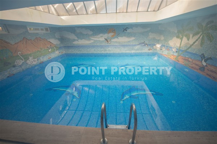 Просторный пентхаус 3+1, 225м², с личной сауной с видом на горы в уютном комплексе в Оба, Алания-id-2045-фото-25