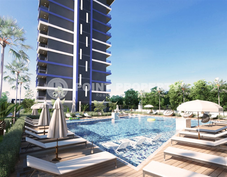 Инвестиционный проект на первой береговой линии в Махмутларе. Просторные квартиры 60 – 156 м2.-id-1154-фото-11