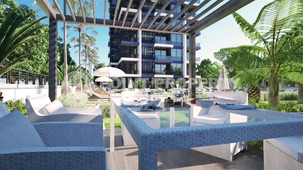 Инвестиционный проект на первой береговой линии в Махмутларе. Просторные квартиры 60 – 156 м2.-id-1154-фото-14