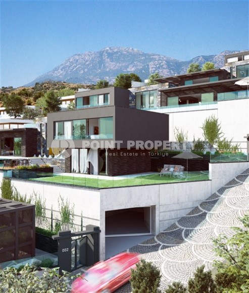 4+1 premium villas 660-680 m2 with panoramic views of the sea and the fortress. Alanya, Center-id-1014-photo-7