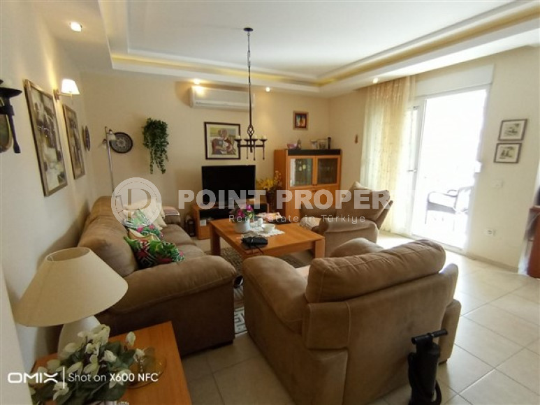 Three-room apartment, 120m², in a residence with good infrastructure in Oba, Alanya-id-2049-photo-8