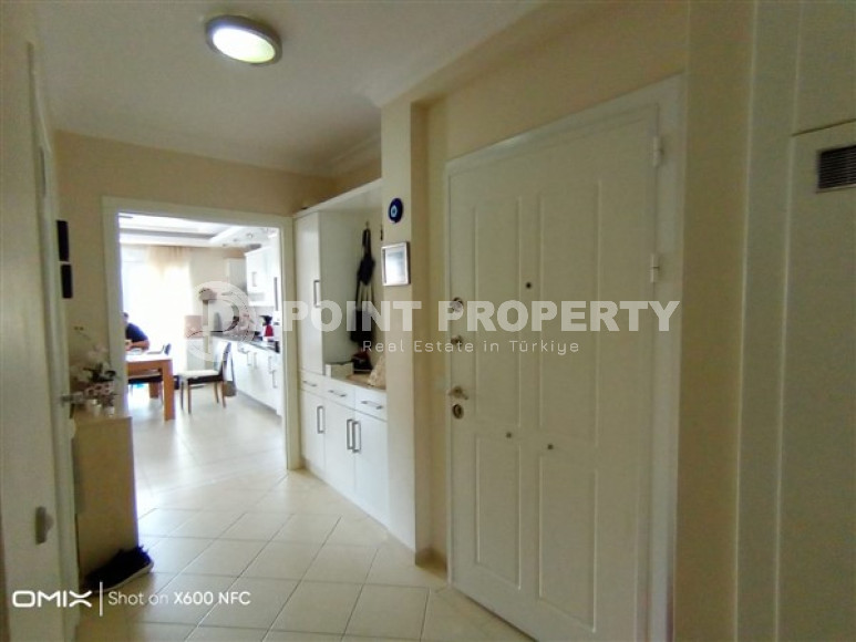 Three-room apartment, 120m², in a residence with good infrastructure in Oba, Alanya-id-2049-photo-14