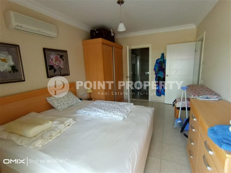Three-room apartment, 120m², in a residence with good infrastructure in Oba, Alanya-id-2049-photo-19