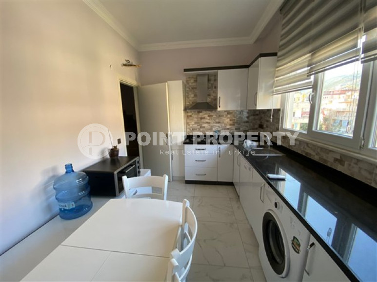 Просторный меблированный пентхаус 3+1, 160м² в центре Алании, в 600 метрах от пляжа Клеопатры-id-2051-фото-11