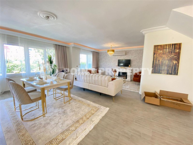 Двухуровневый таунхаус 2+1 площадью 174 м2  в элитном комплексе в районе Джикджилли, Алания.-id-1155-фото-6