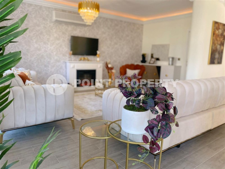 Двухуровневый таунхаус 2+1 площадью 174 м2  в элитном комплексе в районе Джикджилли, Алания.-id-1155-фото-9