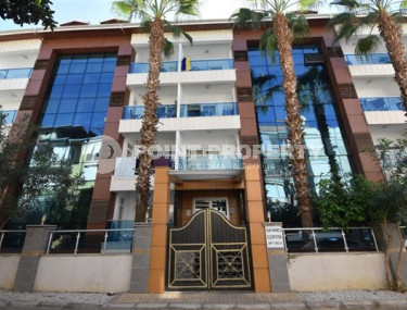 Двухуровневая квартира 2+1, 120м², в комплексе с инфраструктурой в 350м от пляжа Клеопатры, Алания-id-2052-фото-2