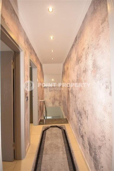 Двухуровневая квартира 2+1, 120м², в комплексе с инфраструктурой в 350м от пляжа Клеопатры, Алания-id-2052-фото-18