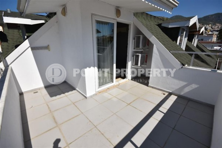 Двухуровневая квартира 2+1, 120м², в комплексе с инфраструктурой в 350м от пляжа Клеопатры, Алания-id-2052-фото-29