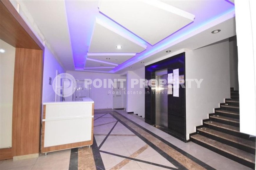 Двухуровневая квартира 2+1, 120м², в комплексе с инфраструктурой в 350м от пляжа Клеопатры, Алания-id-2052-фото-38