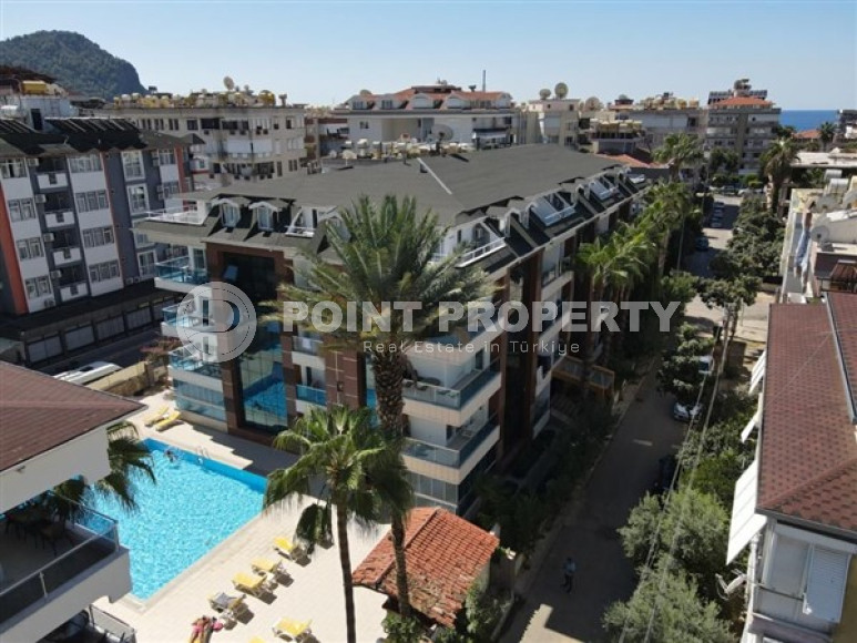 Двухуровневая квартира 2+1, 120м², в комплексе с инфраструктурой в 350м от пляжа Клеопатры, Алания-id-2052-фото-42