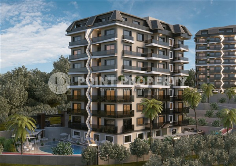 Apartments 1+1, 65m² in a premium complex under construction, in Avsallar, Alanya-id-2053-photo-3