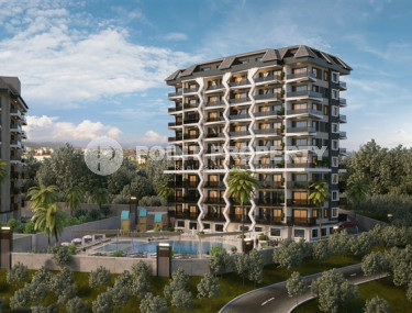 Apartments 1+1, 65m² in a premium complex under construction, in Avsallar, Alanya-id-2053-photo-4