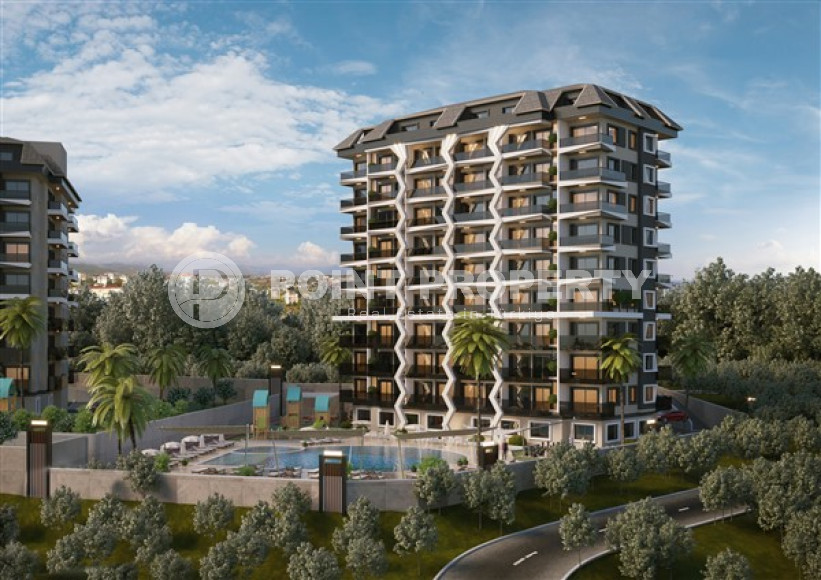 Apartments 1+1, 65m² in a premium complex under construction, in Avsallar, Alanya-id-2053-photo-4