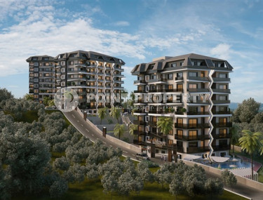 Apartments 1+1, 65m² in a premium complex under construction, in Avsallar, Alanya-id-2053-photo-5