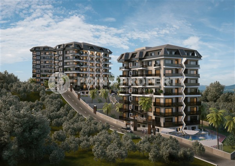 Apartments 1+1, 65m² in a premium complex under construction, in Avsallar, Alanya-id-2053-photo-5