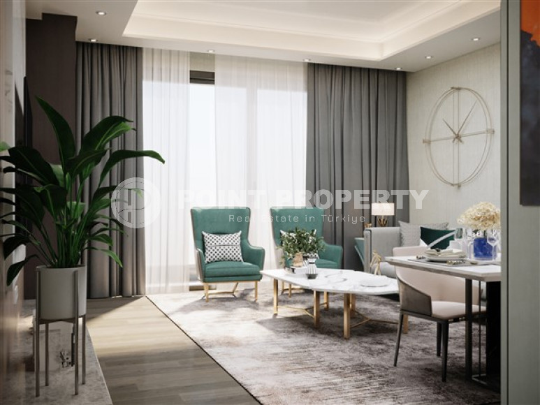 Apartments 1+1, 65m² in a premium complex under construction, in Avsallar, Alanya-id-2053-photo-27