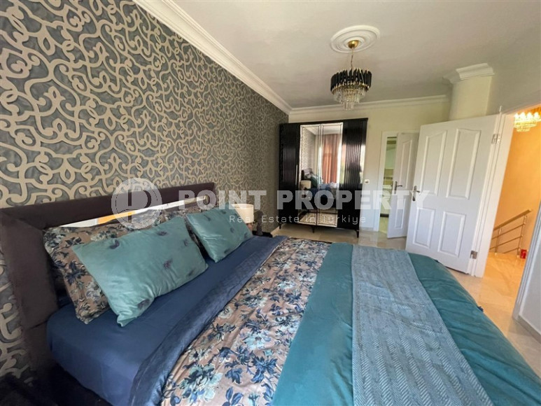 Двухуровневый таунхаус 2+1 площадью 174 м2  в элитном комплексе в районе Джикджилли, Алания.-id-1155-фото-17