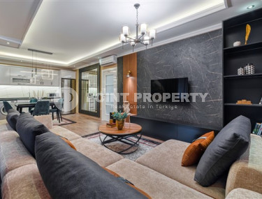 Меблированная уютная квартира с двумя спальнями, 95м², в районе Кестель, Алания-id-2054-фото-2