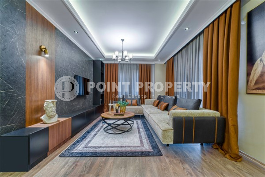 Меблированная уютная квартира с двумя спальнями, 95м², в районе Кестель, Алания-id-2054-фото-4