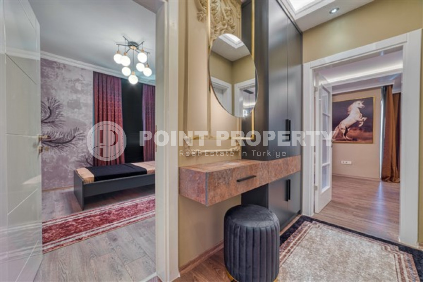 Меблированная уютная квартира с двумя спальнями, 95м², в районе Кестель, Алания-id-2054-фото-15