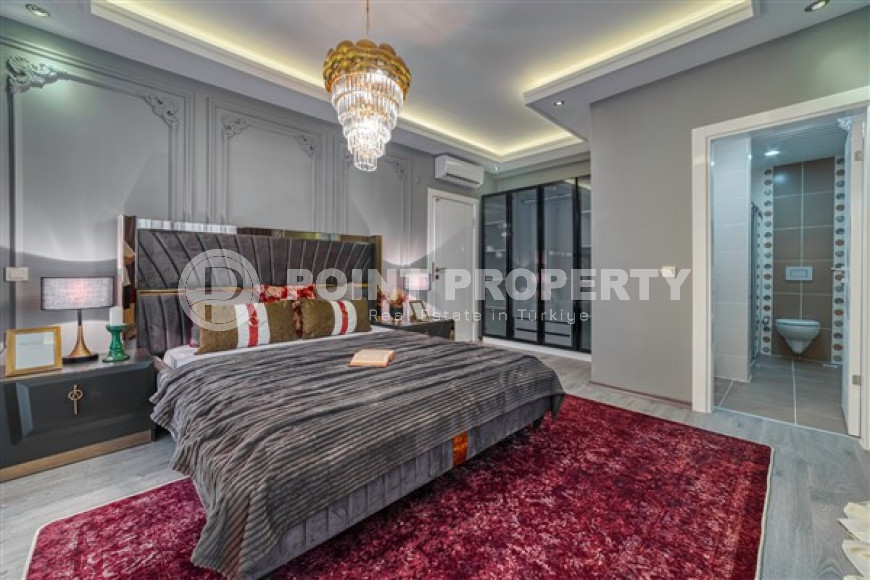 Меблированная уютная квартира с двумя спальнями, 95м², в районе Кестель, Алания-id-2054-фото-16