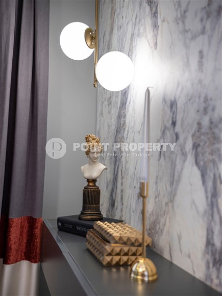 Меблированная уютная квартира с двумя спальнями, 95м², в районе Кестель, Алания-id-2054-фото-22