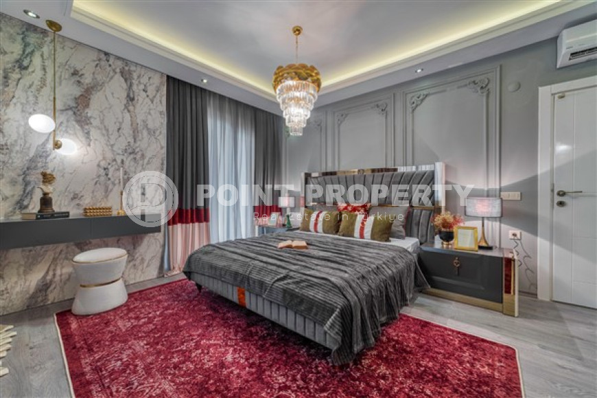 Меблированная уютная квартира с двумя спальнями, 95м², в районе Кестель, Алания-id-2054-фото-34