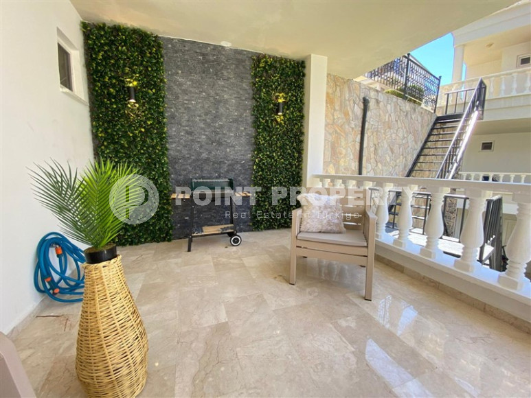 Двухуровневый таунхаус 2+1 площадью 174 м2  в элитном комплексе в районе Джикджилли, Алания.-id-1155-фото-23