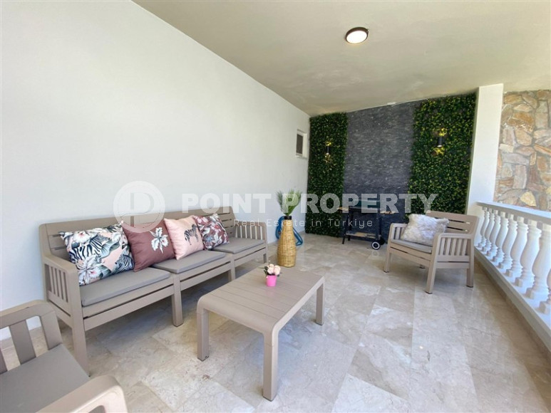 Двухуровневый таунхаус 2+1 площадью 174 м2  в элитном комплексе в районе Джикджилли, Алания.-id-1155-фото-24