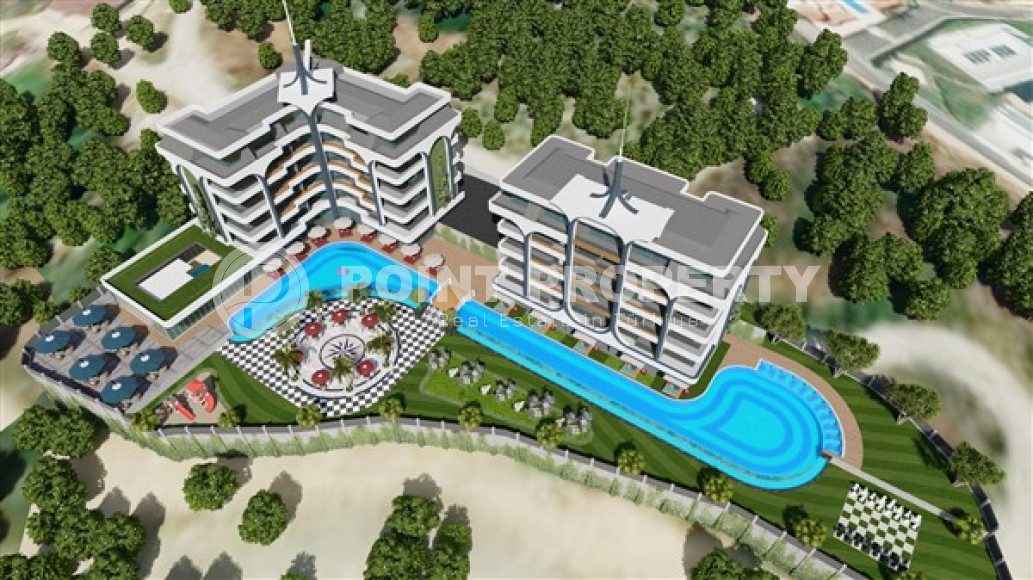 Investment project of a cozy complex with infrastructure in the elite area of Kargicak, 800m from the sea-id-2056-photo-2