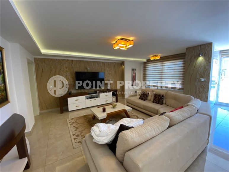 Меблированная трехэтажная вилла 2+2, 330м², в районе Алании Чиплаклы, в 1,5км от центра района-id-2057-фото-5