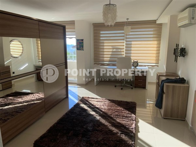 Меблированная трехэтажная вилла 2+2, 330м², в районе Алании Чиплаклы, в 1,5км от центра района-id-2057-фото-22