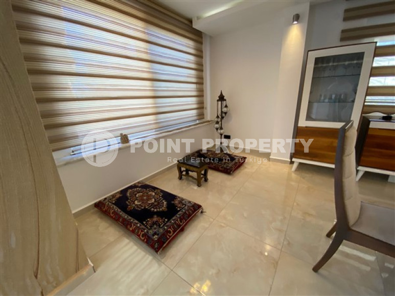 Меблированная трехэтажная вилла 2+2, 330м², в районе Алании Чиплаклы, в 1,5км от центра района-id-2057-фото-38