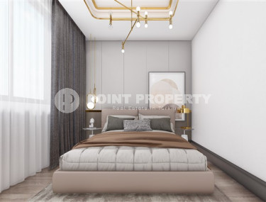 Apartments of different layouts, 52-115m², from the developer with interest-free installments in the Oba area, Alanya-id-2059-photo-3