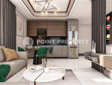 Apartments of different layouts, 52-115m², from the developer with interest-free installments in the Oba area, Alanya-id-2059-photo-5