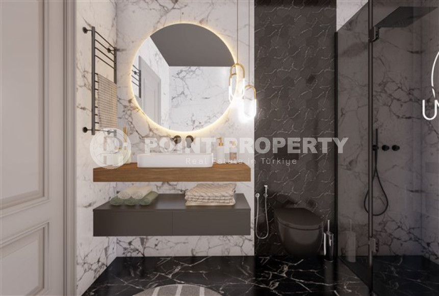 Apartments of different layouts, 52-115m², from the developer with interest-free installments in the Oba area, Alanya-id-2059-photo-6