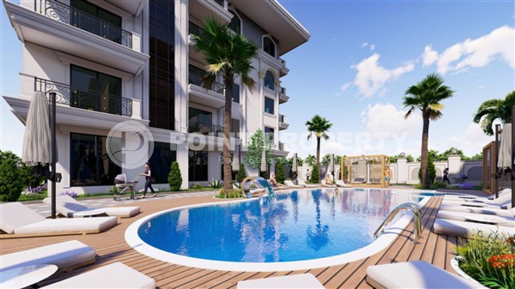 Apartments of different layouts, 52-115m², from the developer with interest-free installments in the Oba area, Alanya-id-2059-photo-8