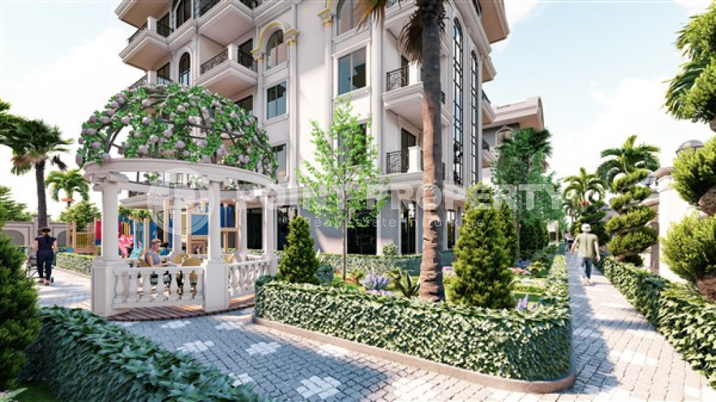 Apartments of different layouts, 52-115m², from the developer with interest-free installments in the Oba area, Alanya-id-2059-photo-14