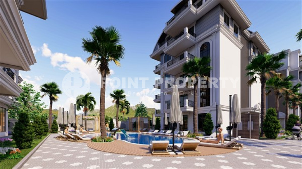 Apartments of different layouts, 52-115m², from the developer with interest-free installments in the Oba area, Alanya-id-2059-photo-16