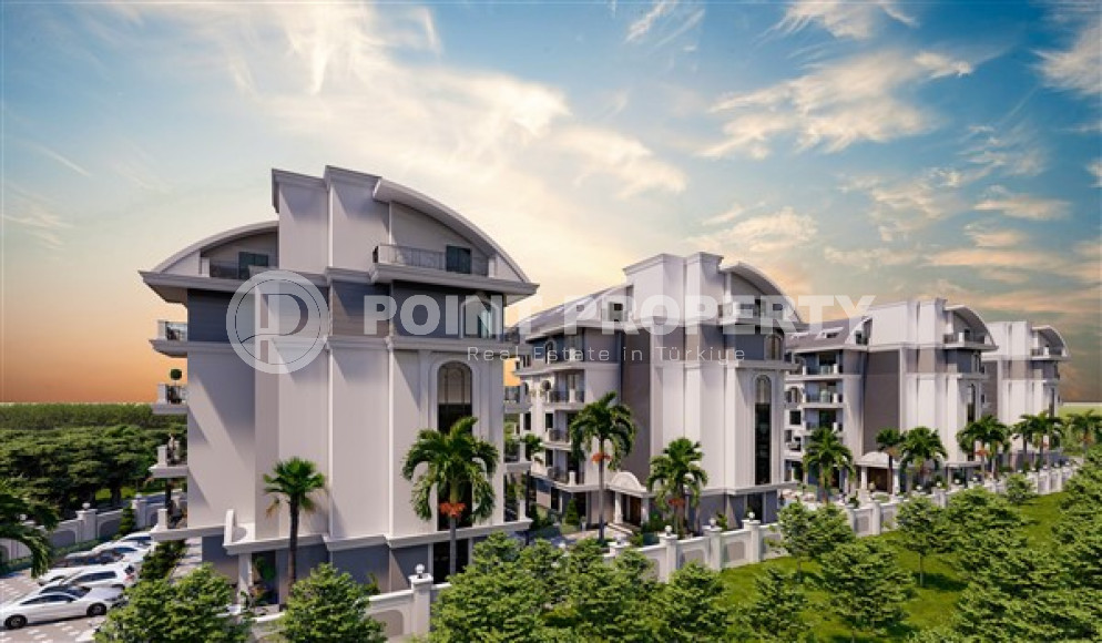 Apartments of different layouts, 52-115m², from the developer with interest-free installments in the Oba area, Alanya-id-2059-photo-22