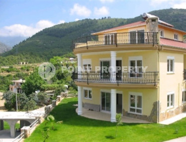 Detached private villa, 6+2, 280m², at the foot of the Toros Mountains, Oba district, Alanya-id-2062-photo-3