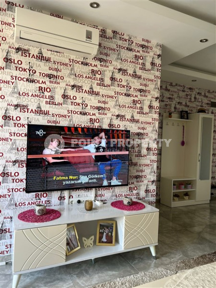 Ready to move in, one bedroom apartment, 60m², in Oba area, Alanya, 200m from the sea-id-2064-photo-5