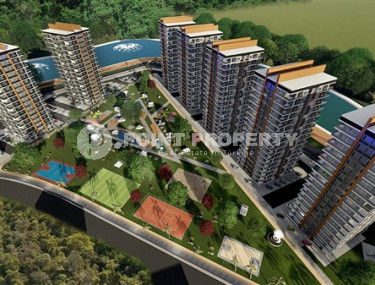 Квартиры с тремя спальнями, 135-140м², в новой масштабной резиденции в районе Тарсус, Мерсин-id-2065-фото-1